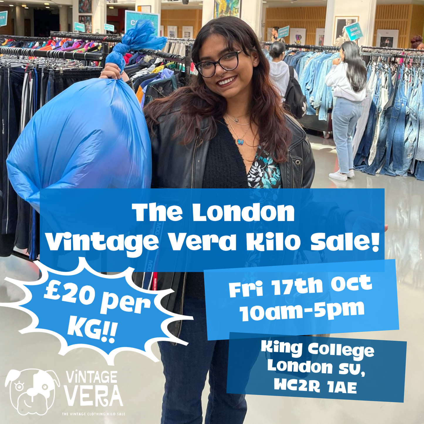 London- Vintage Kilo Sale! 17th October