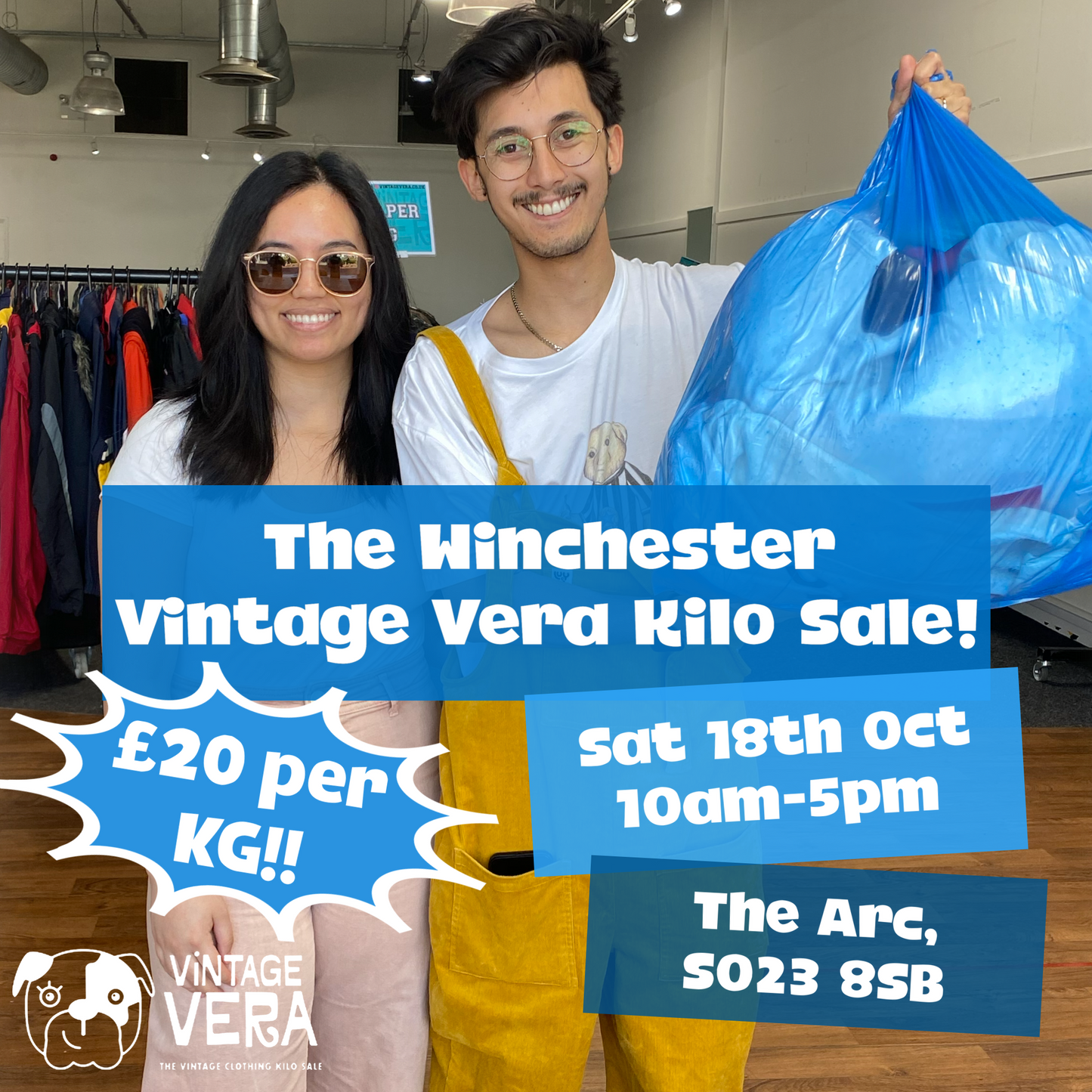 Winchester- Vintage Kilo Sale! 18th October