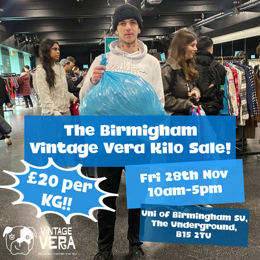 Birmingham - Vintage Kilo Sale! 28th November - VintageVera