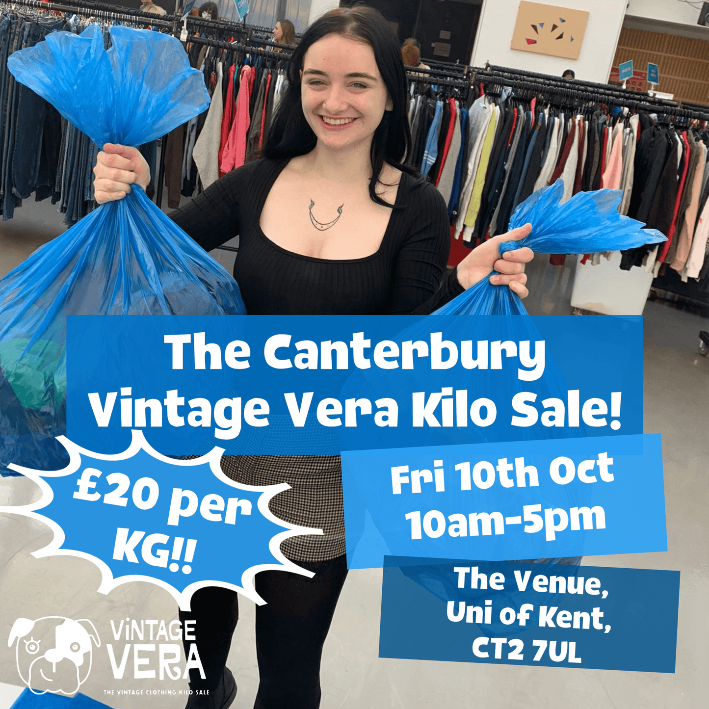 Canterbury - Vintage Kilo Sale! 10th October - VintageVera
