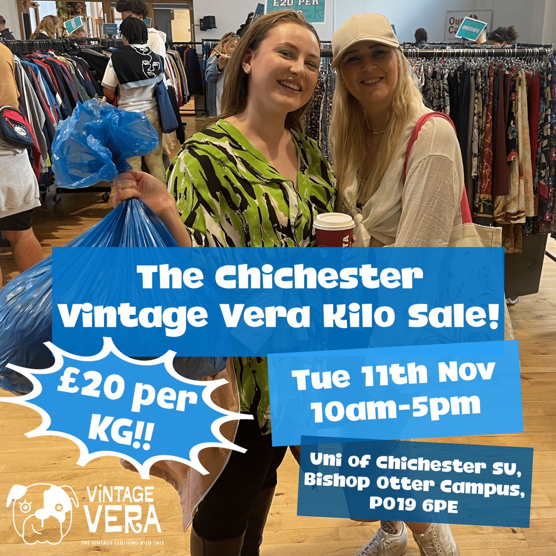 Chichester - Vintage Kilo Sale! 11th November - VintageVera