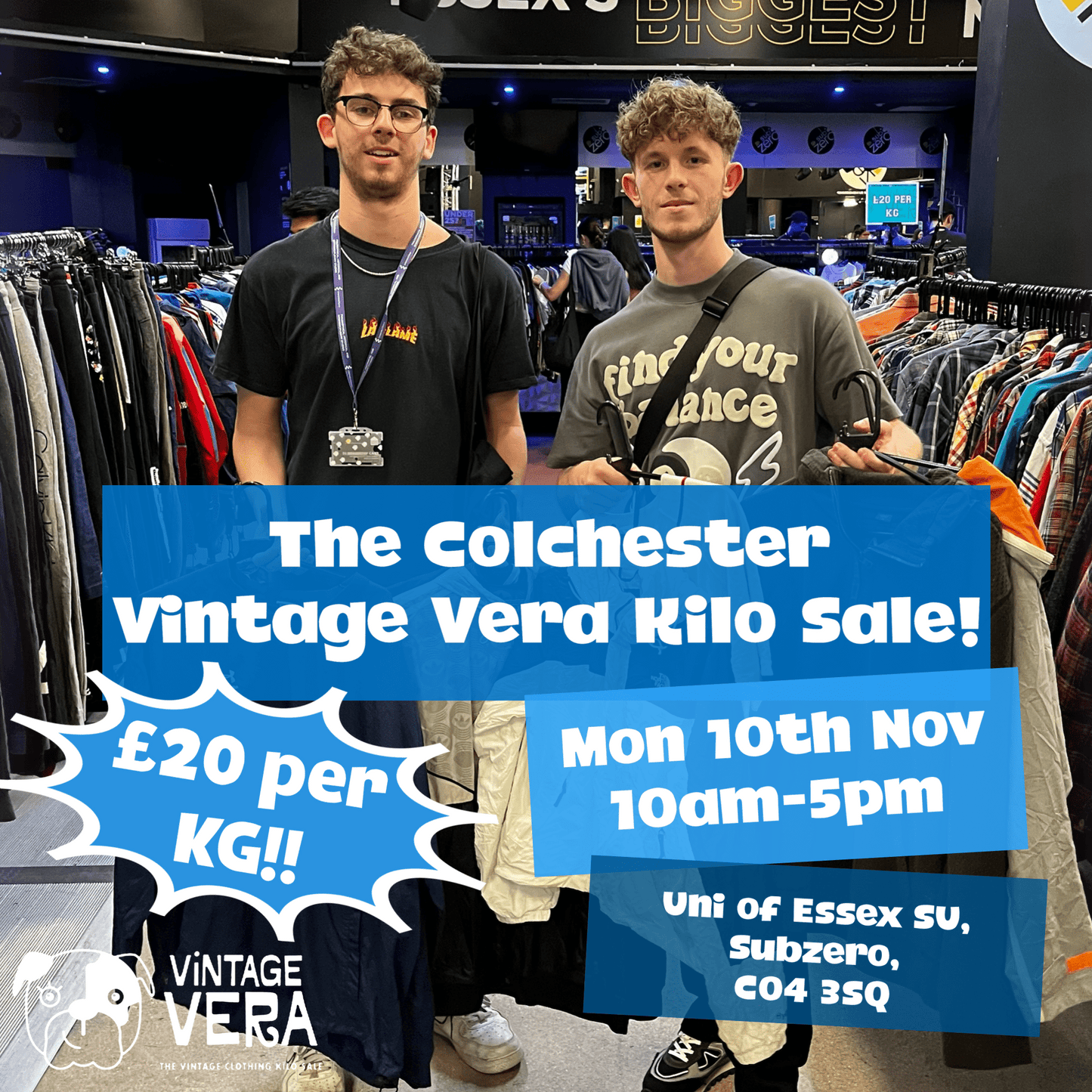Colchester - Vintage Kilo Sale! 10th November - VintageVera
