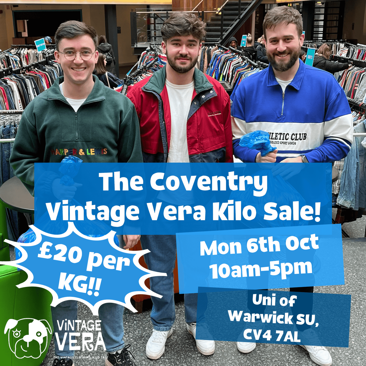 Coventry - Vintage Kilo Sale! 6th October - VintageVera