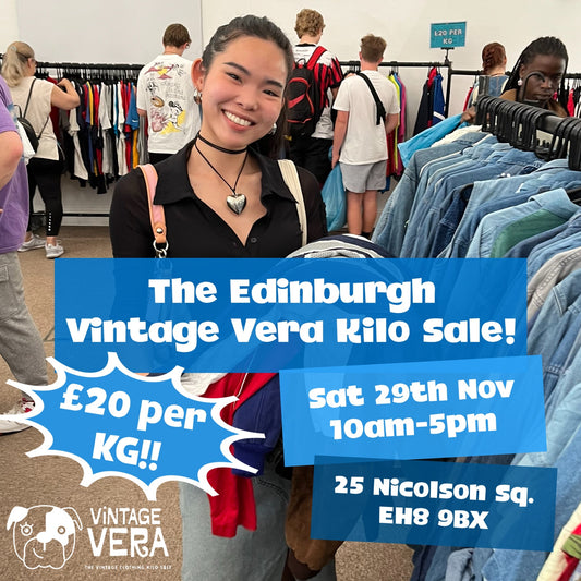 Edinburgh - Vintage Kilo Sale! 29th November - VintageVera