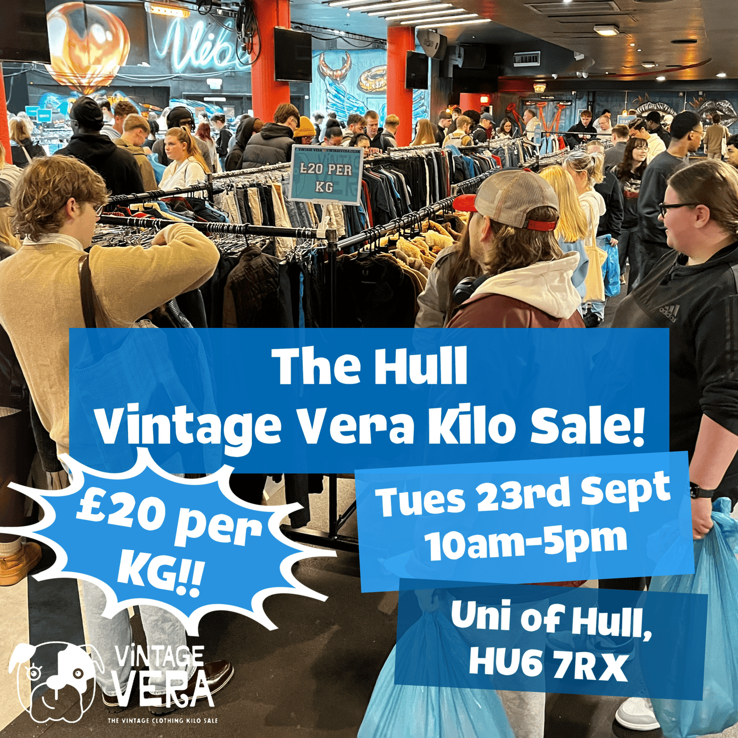 Hull - Vintage Kilo Sale! 23rd September - VintageVera