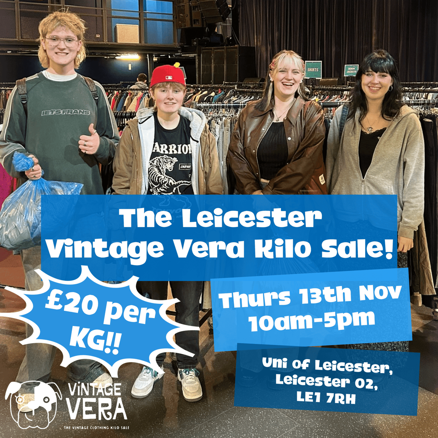Leicester Vintage Kilo Sale! 13th November - VintageVera