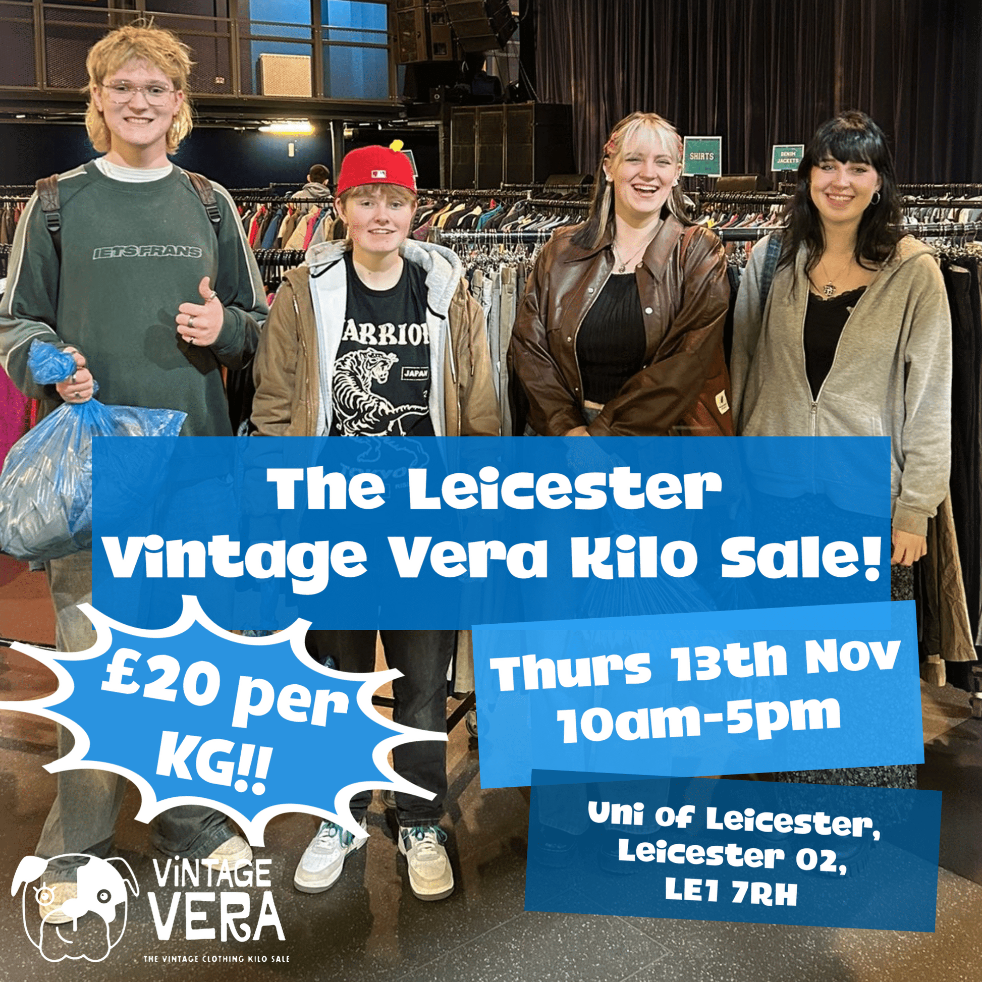 Leicester Vintage Kilo Sale! 13th November - VintageVera
