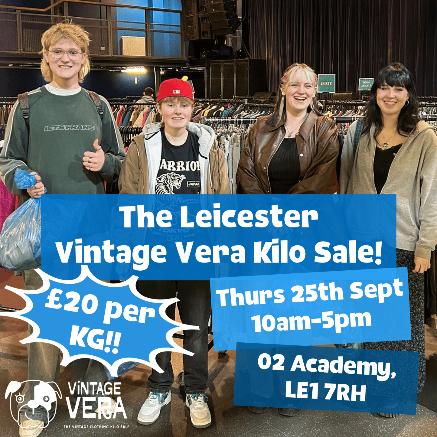 Leicester Vintage Kilo Sale! 25th September - VintageVera