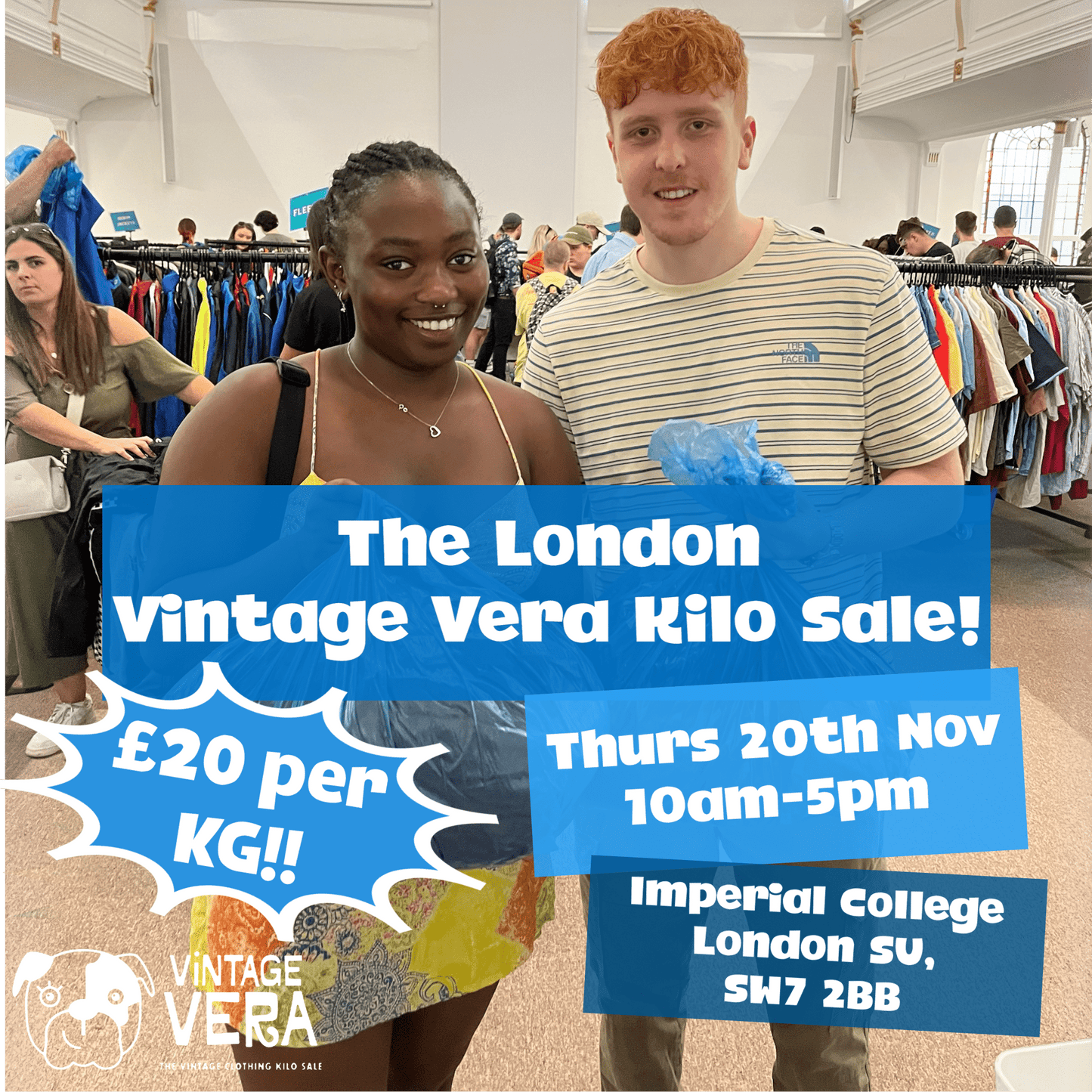 London - Vintage Kilo Sale! 20th November - VintageVera