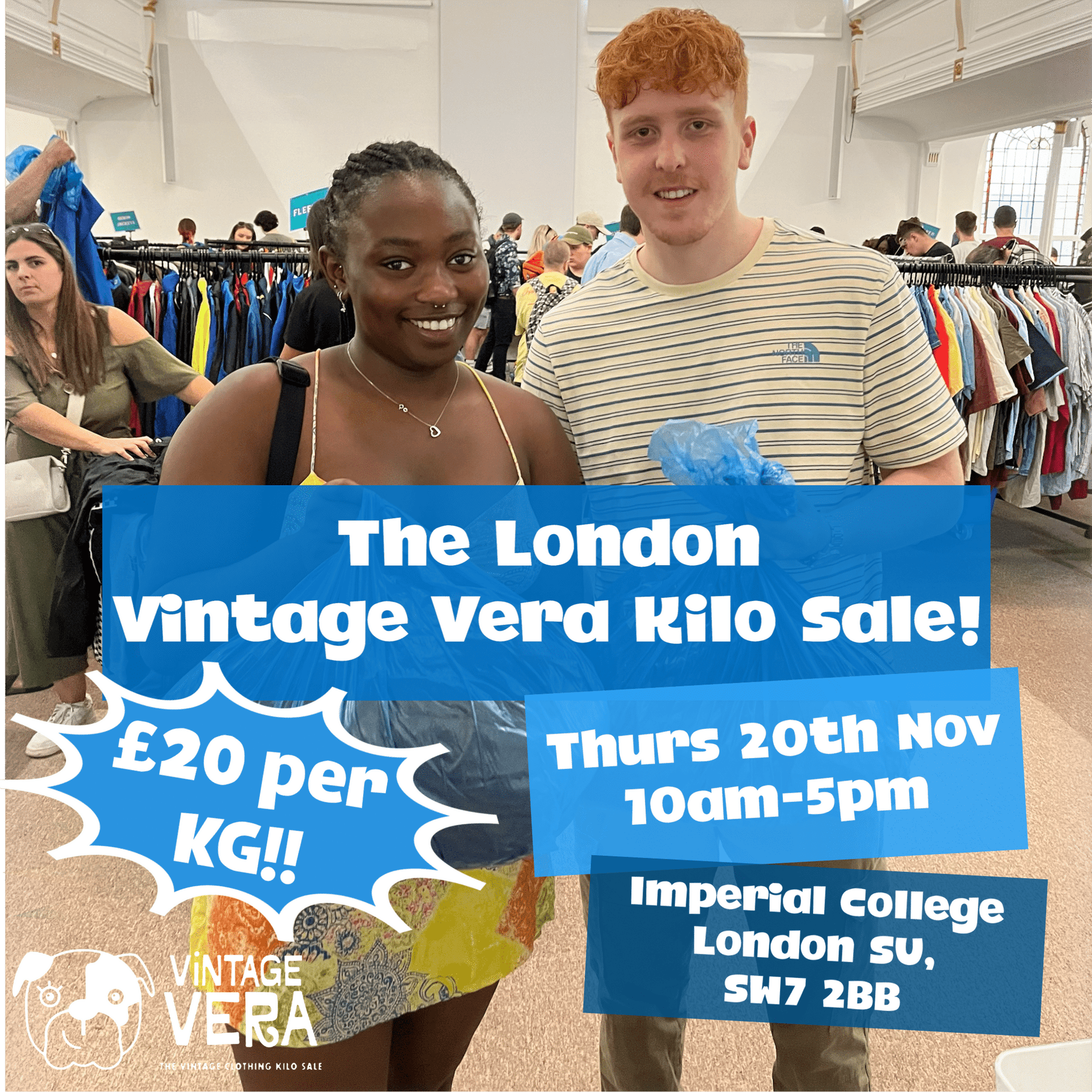 London - Vintage Kilo Sale! 20th November - VintageVera