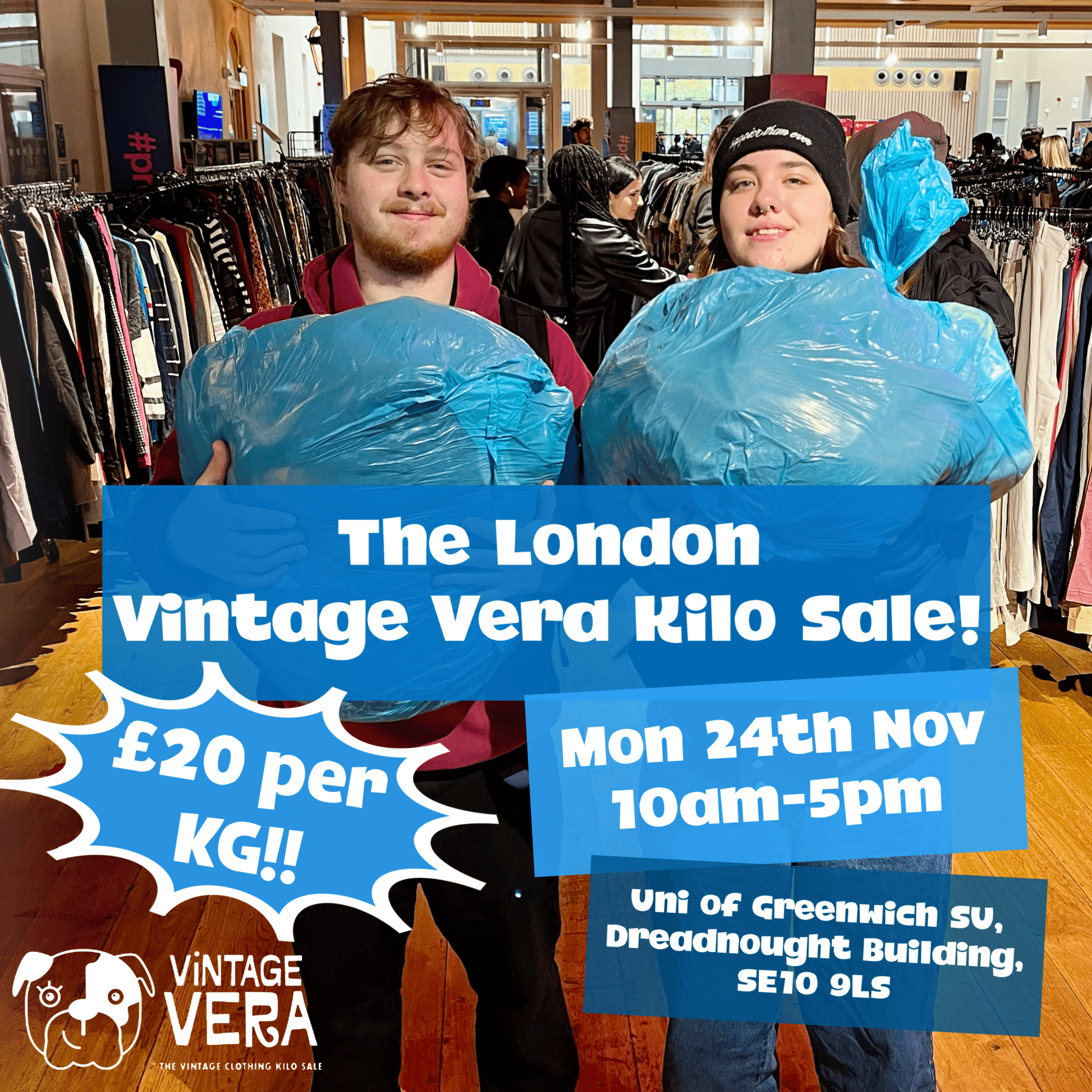 London - Vintage Kilo Sale! 24th November - VintageVera