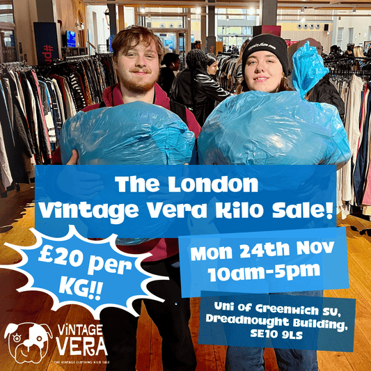 London - Vintage Kilo Sale! 24th November - VintageVera