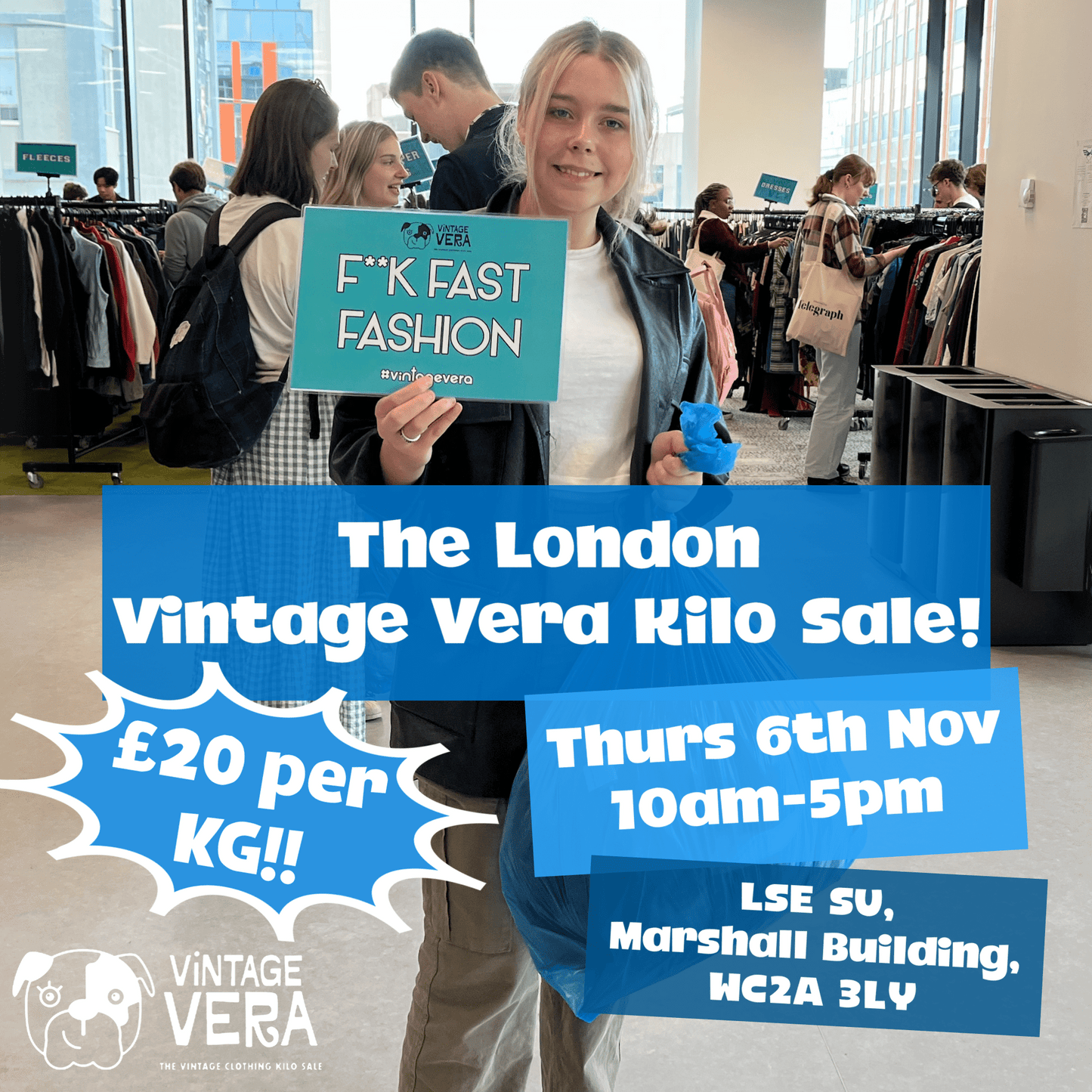 London - Vintage Kilo Sale! 6th November - VintageVera