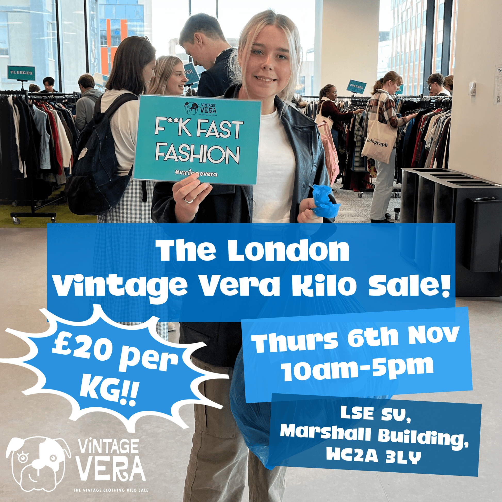 London - Vintage Kilo Sale! 6th November - VintageVera