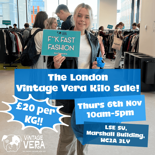 London - Vintage Kilo Sale! 6th November - VintageVera