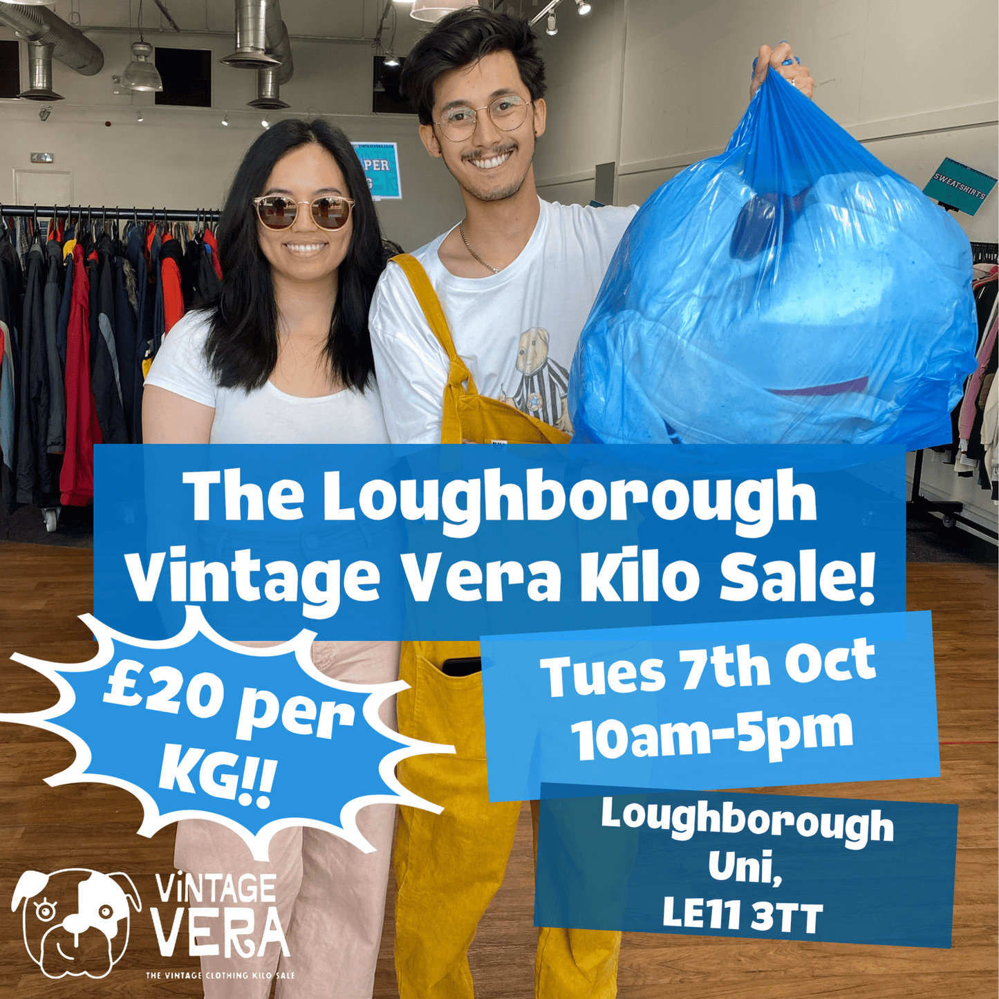 Loughborough - Vintage Kilo Sale! 7th October - VintageVera