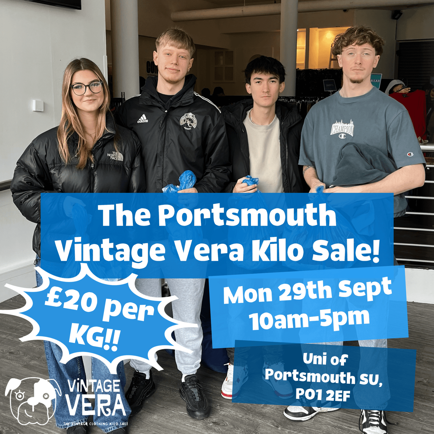 Portsmouth - Vintage Kilo Sale! 29th September - VintageVera