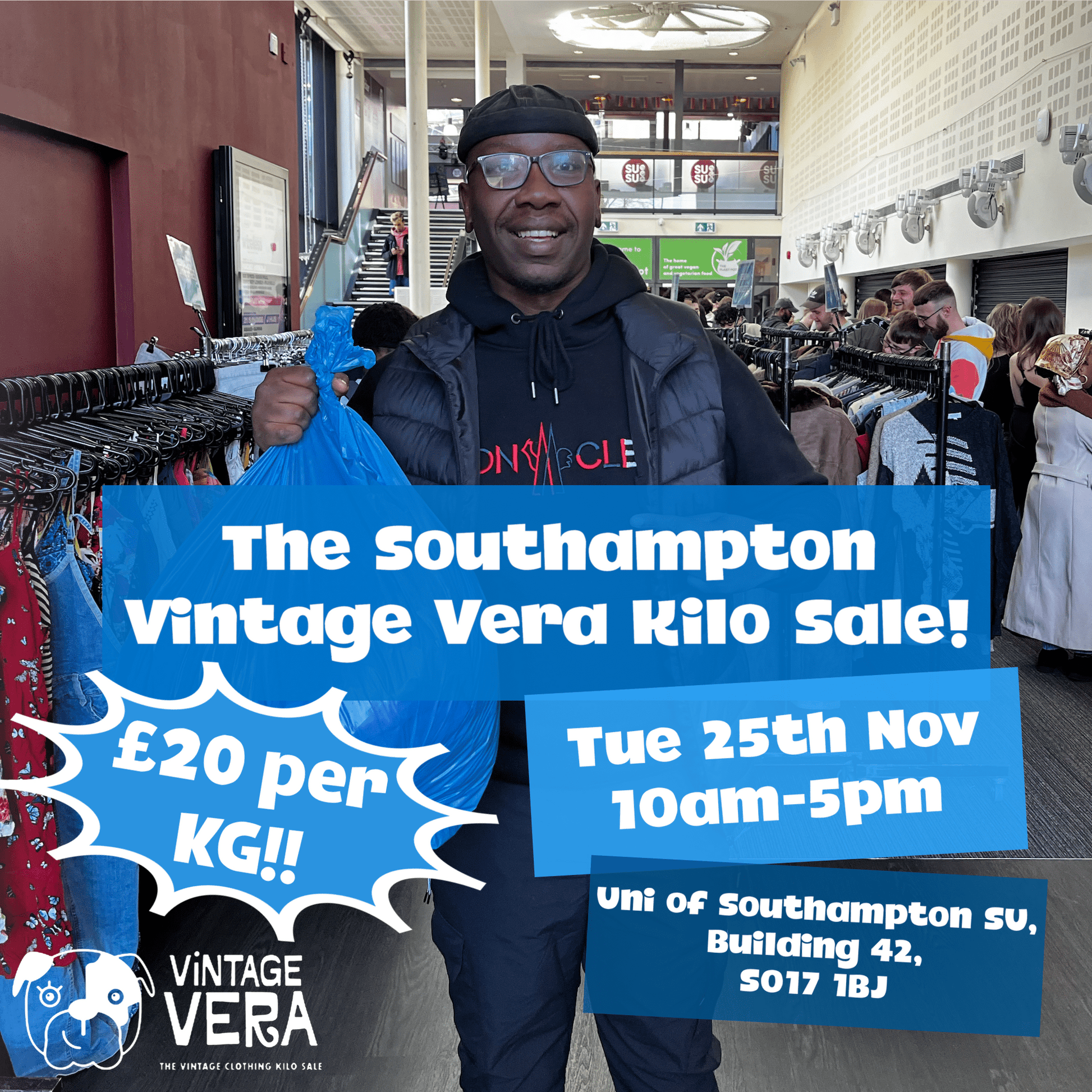Southampton - Vintage Kilo Sale! 25th November - VintageVera