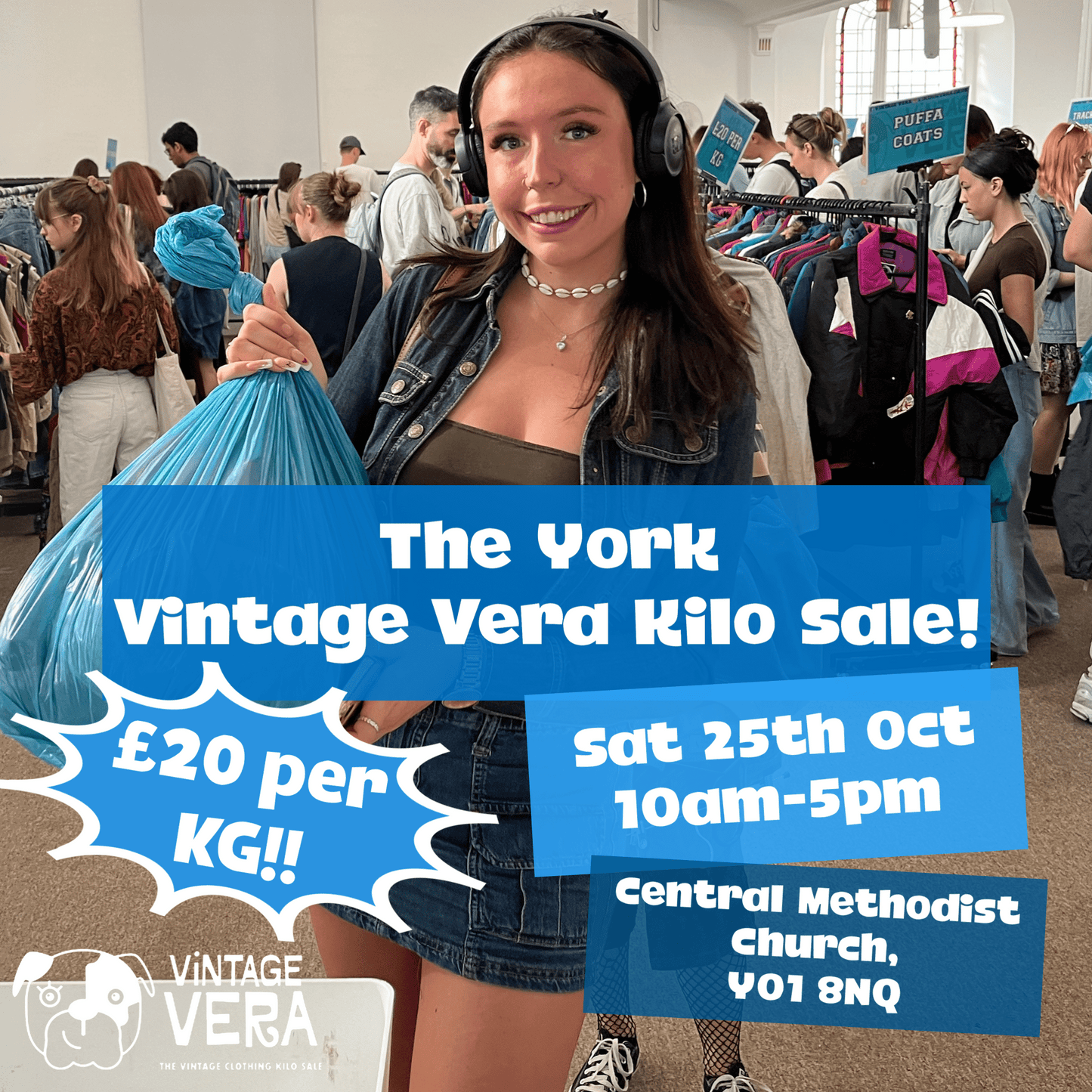 York - Vintage Kilo Sale! 25th October - VintageVera