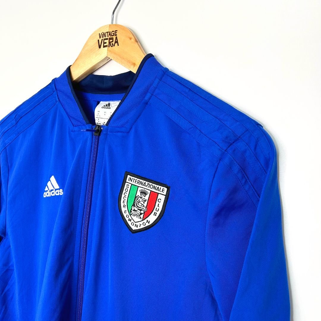 Adidas Blue Edmonton Track Jacket - VintageVera