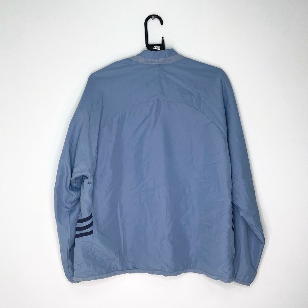 Adidas Blue Track Jacket - VintageVera