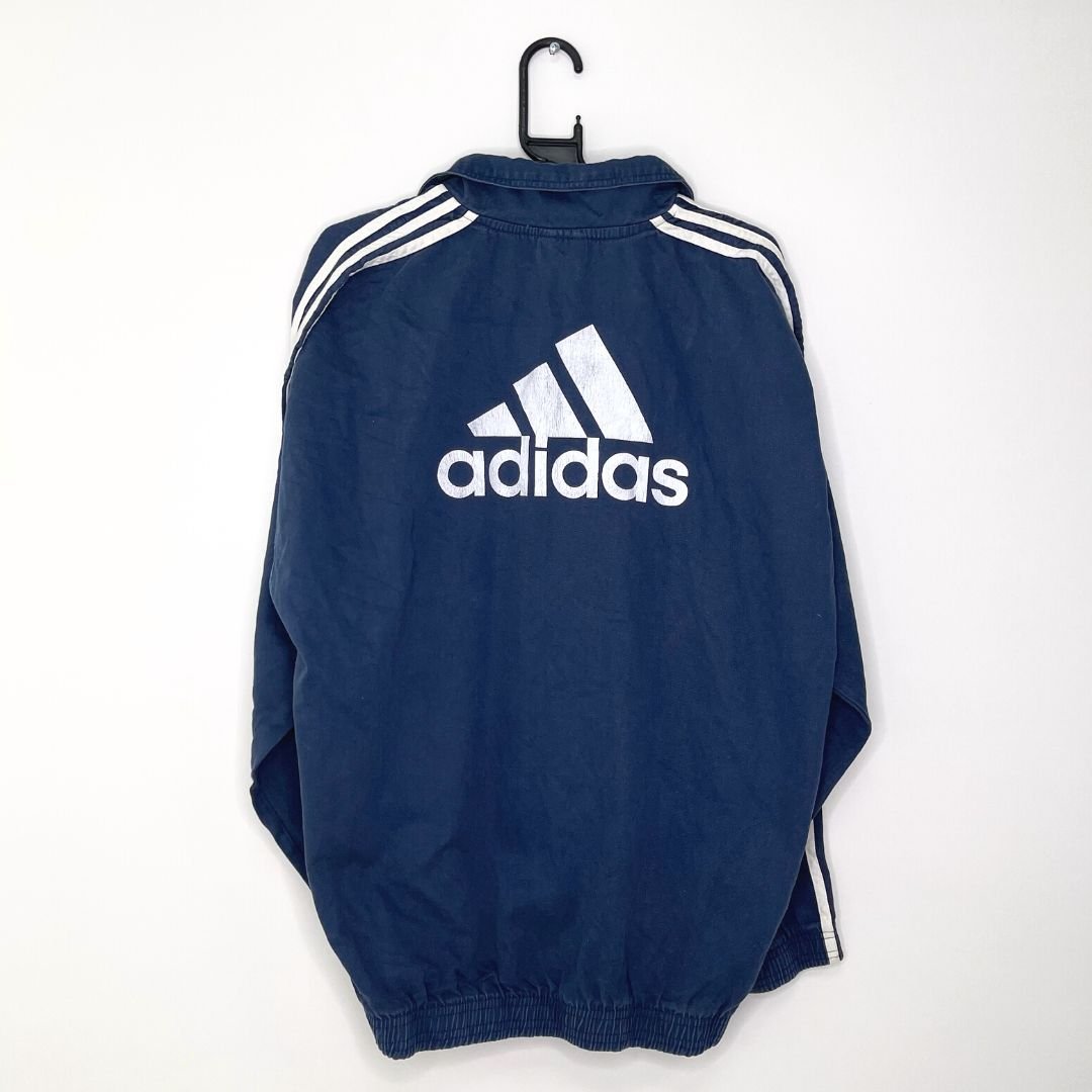 Adidas Centre Logo Windbreaker - VintageVera