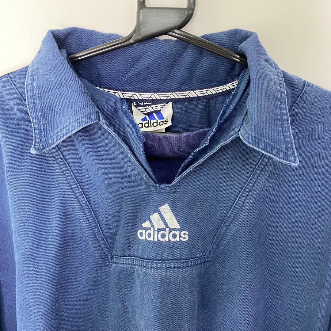 Adidas Centre Logo Windbreaker - VintageVera