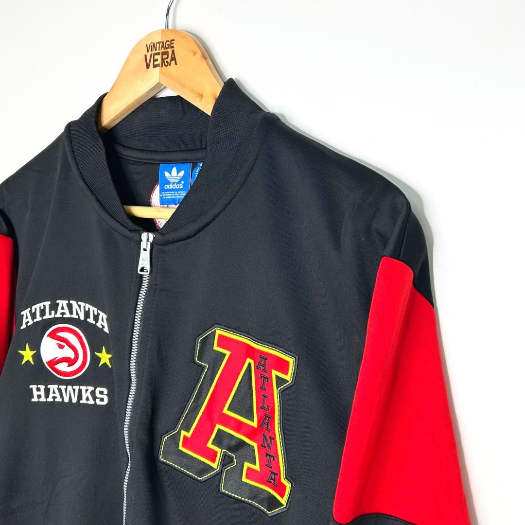 Adidas Original NBA Atlanta Hawkes Track Jacket - VintageVera