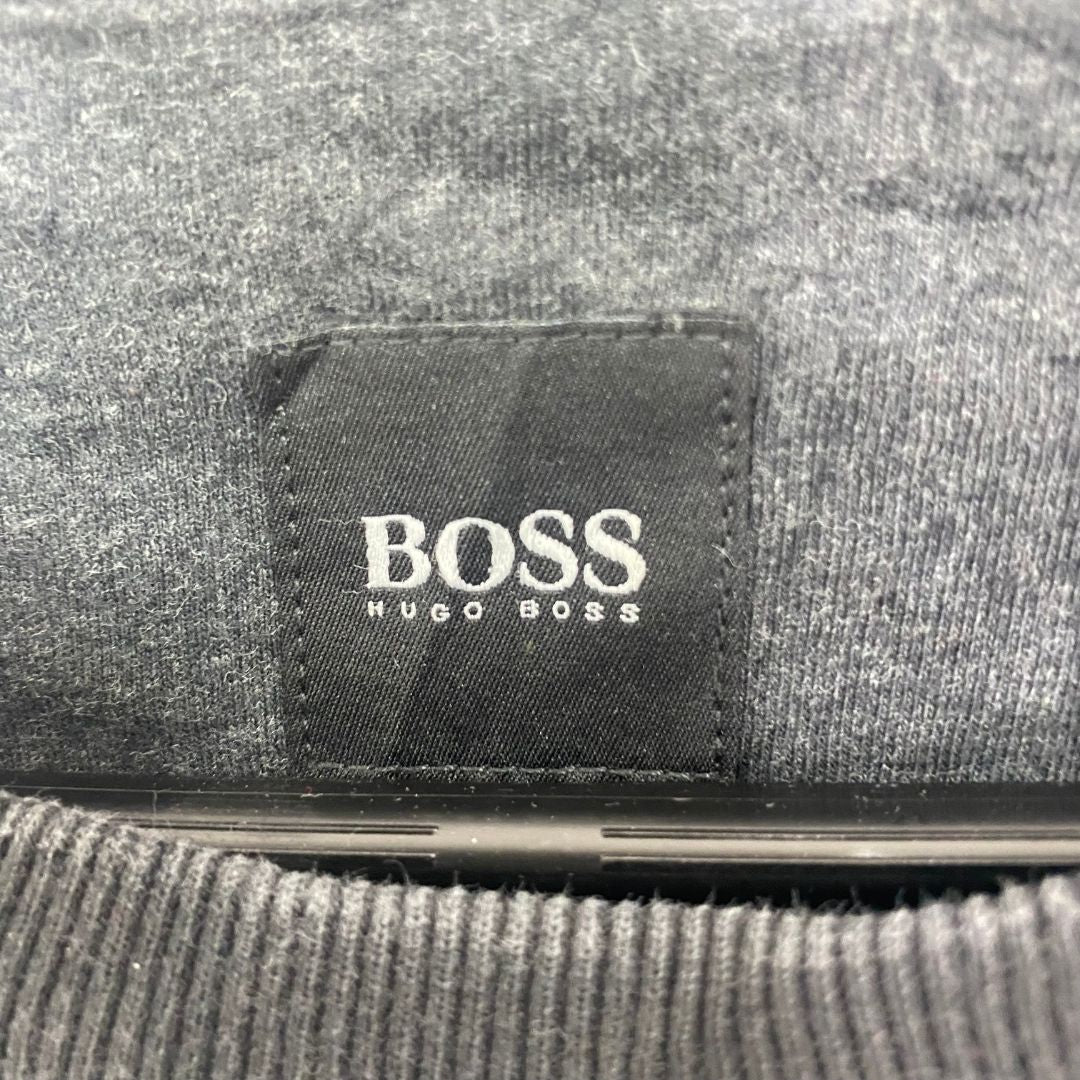 Black Hugo Boss Sweatshirt - VintageVera