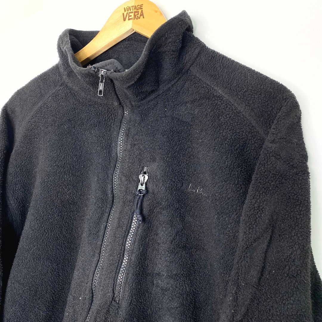Black L.L. Bean Fleece - VintageVera