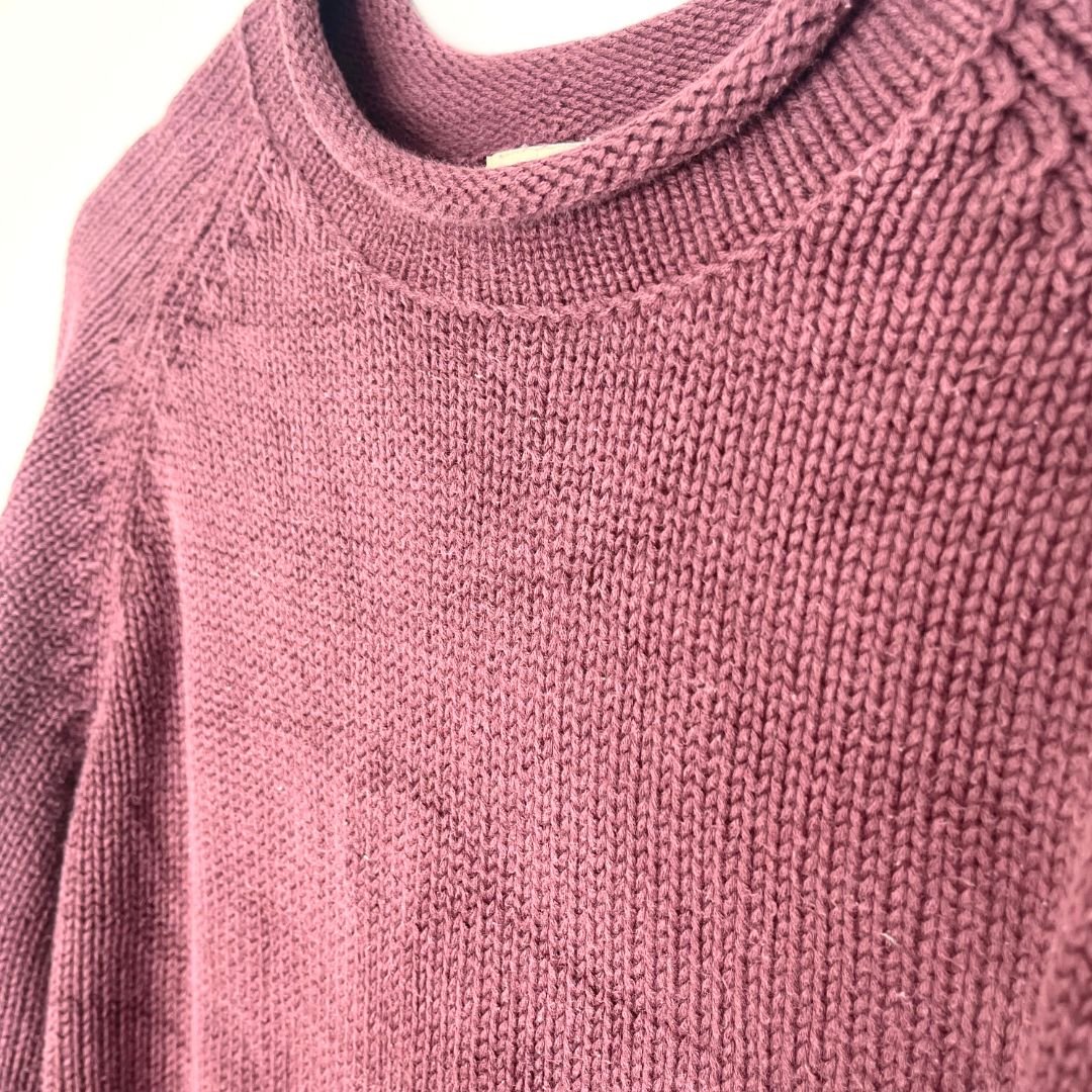 Burgundy L.L. Bean Sweatshirt - VintageVera