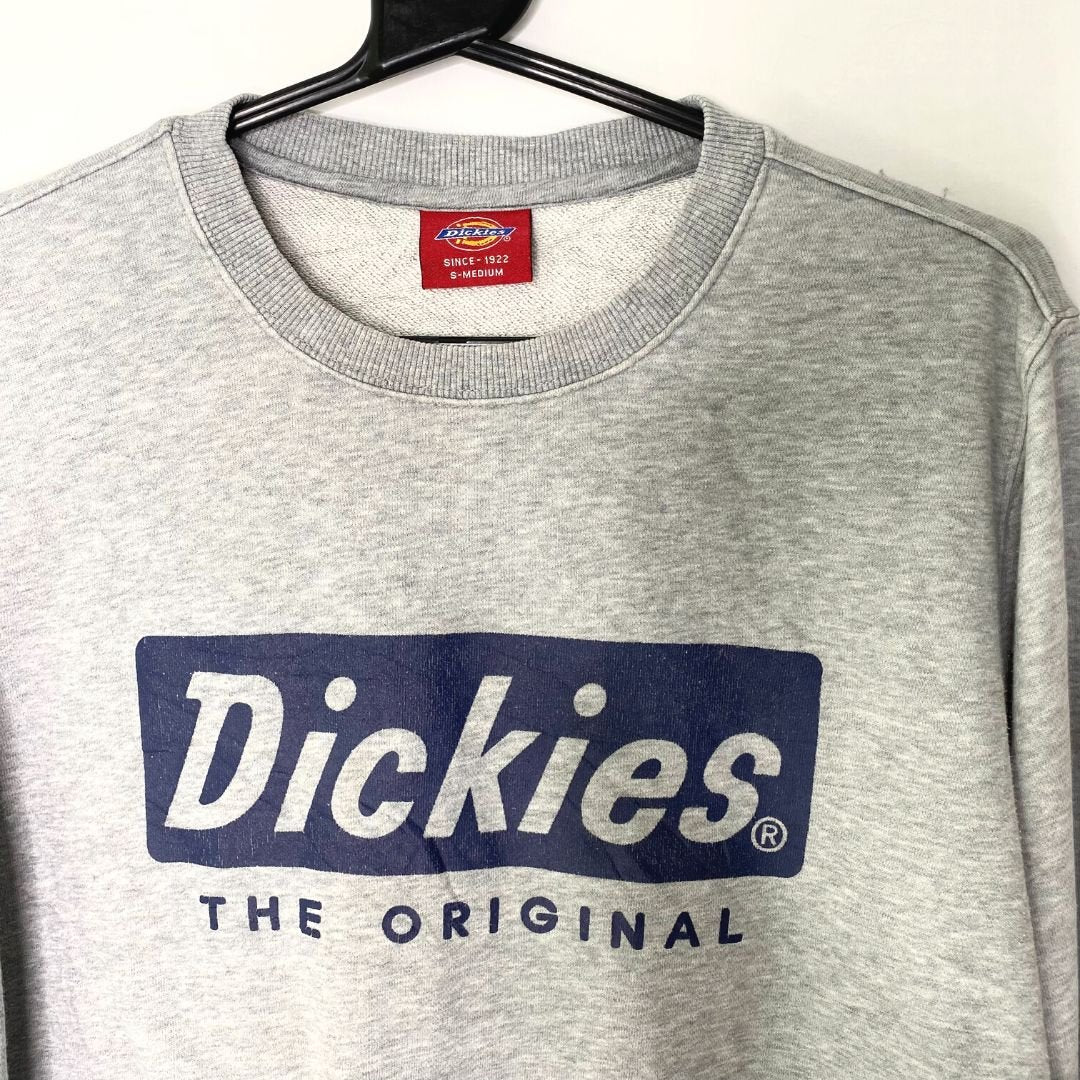 Dickie's Grey Big Logo Sweatshirt - VintageVera