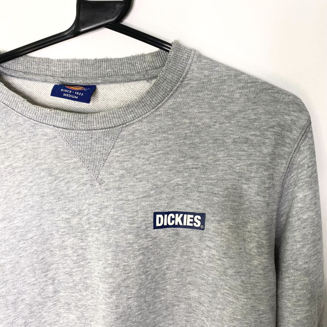 Dickie's Grey Small Logo Sweatshirt - VintageVera