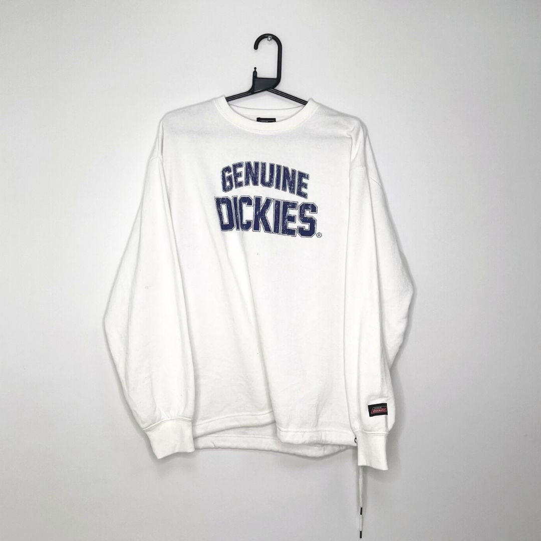Dickies White Sweatshirt - VintageVera