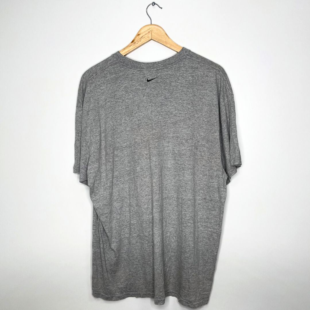 Grey Nike Team Waverly Shell Rock Football T-Shirt - VintageVera