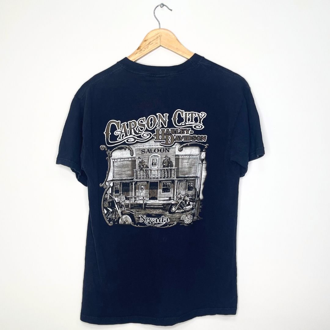 Harley Davidson Navy T-Shirt - VintageVera