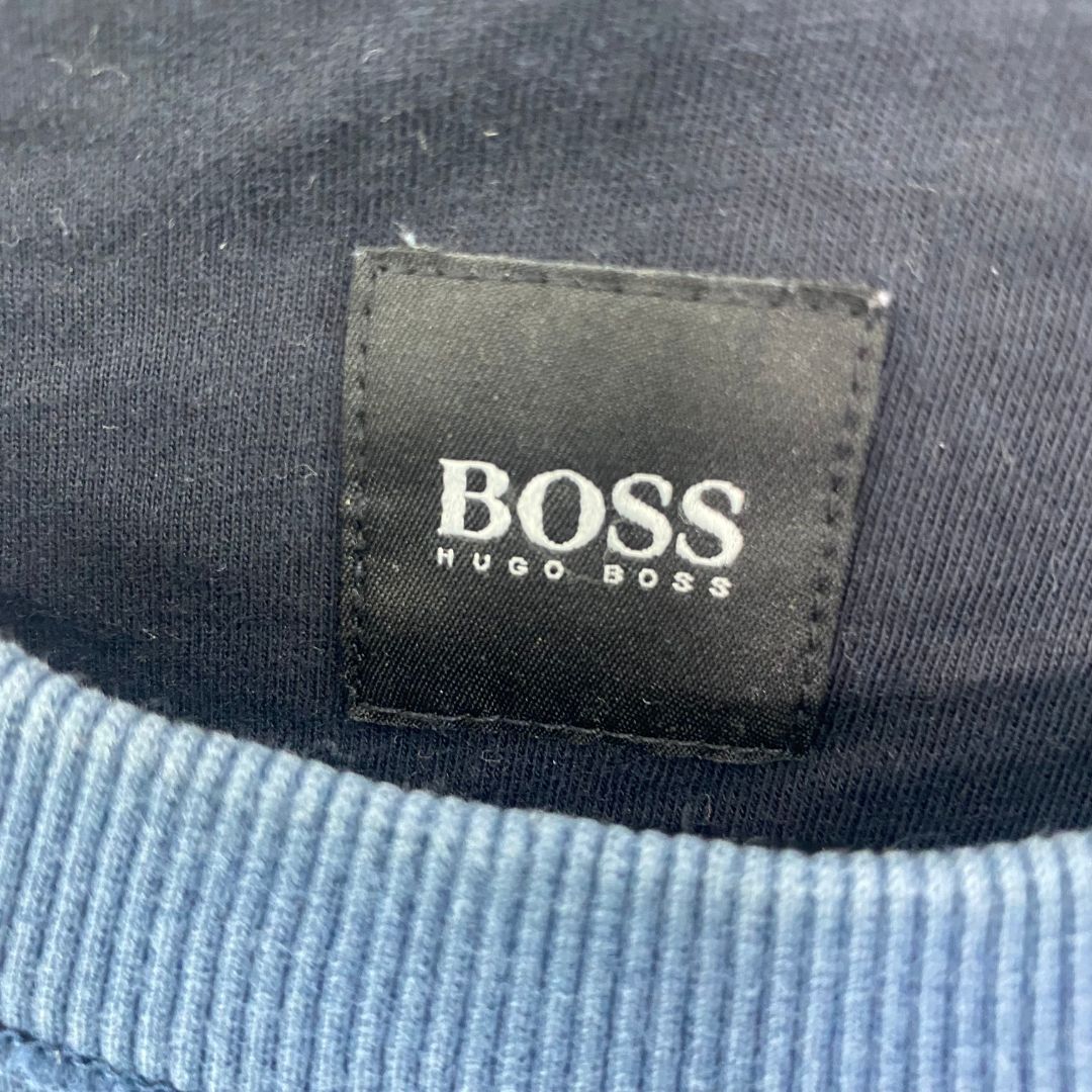 Hugo Boss Blue Sweatshirt - VintageVera