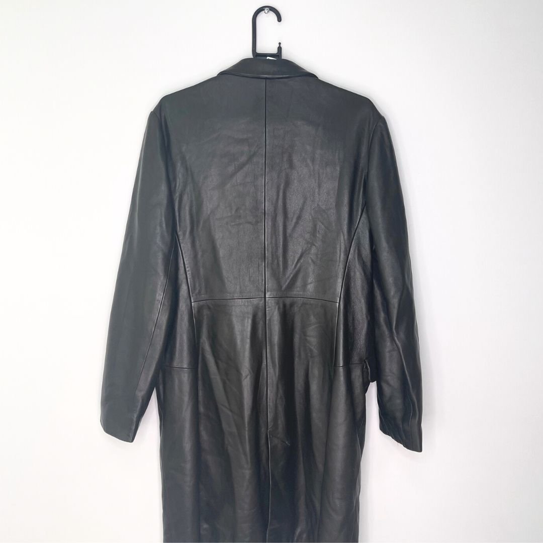 Indupisa Leather Coat - VintageVera