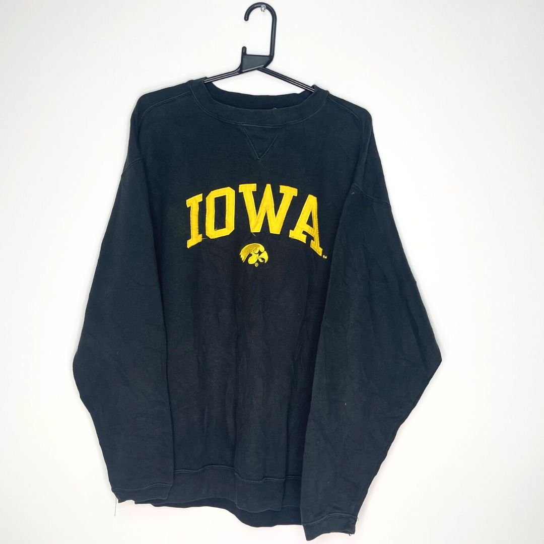 IOWA Black Sweatshirt VintageVera