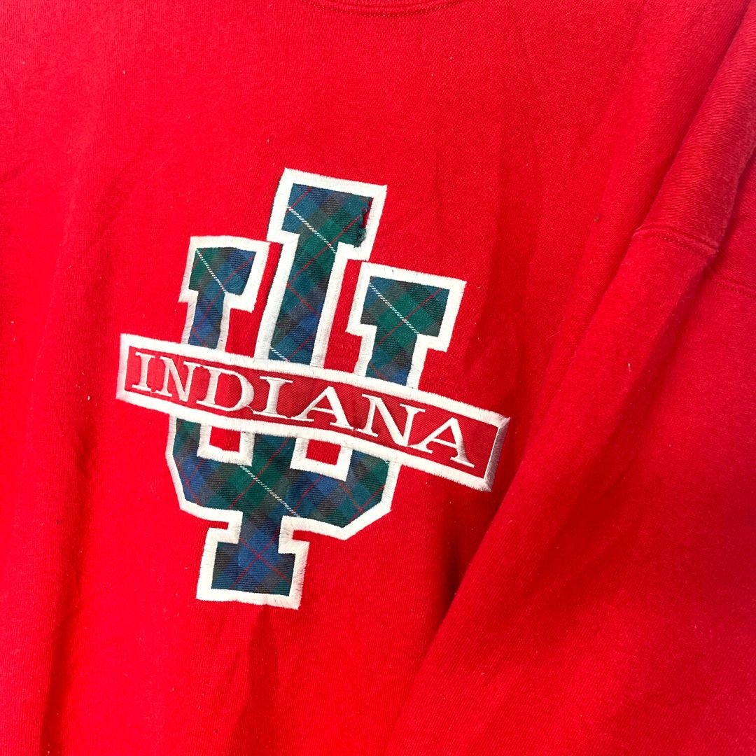 Jerzees Red Indiana Sweatshirt - VintageVera