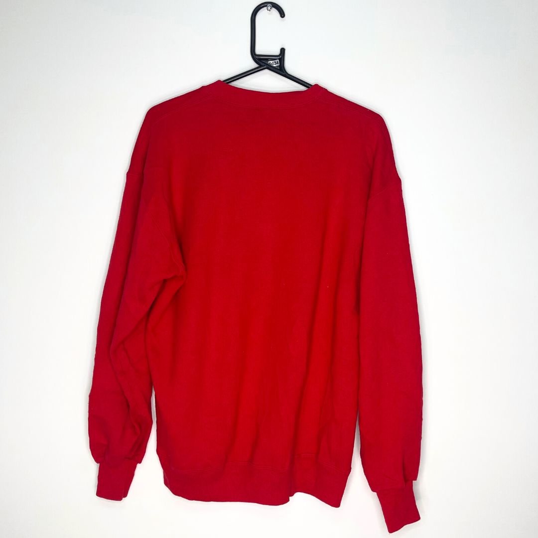 Jerzees Red Indiana Sweatshirt - VintageVera