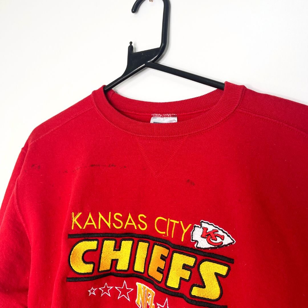 Kansas City Chiefs Red Sweatshirt - VintageVera