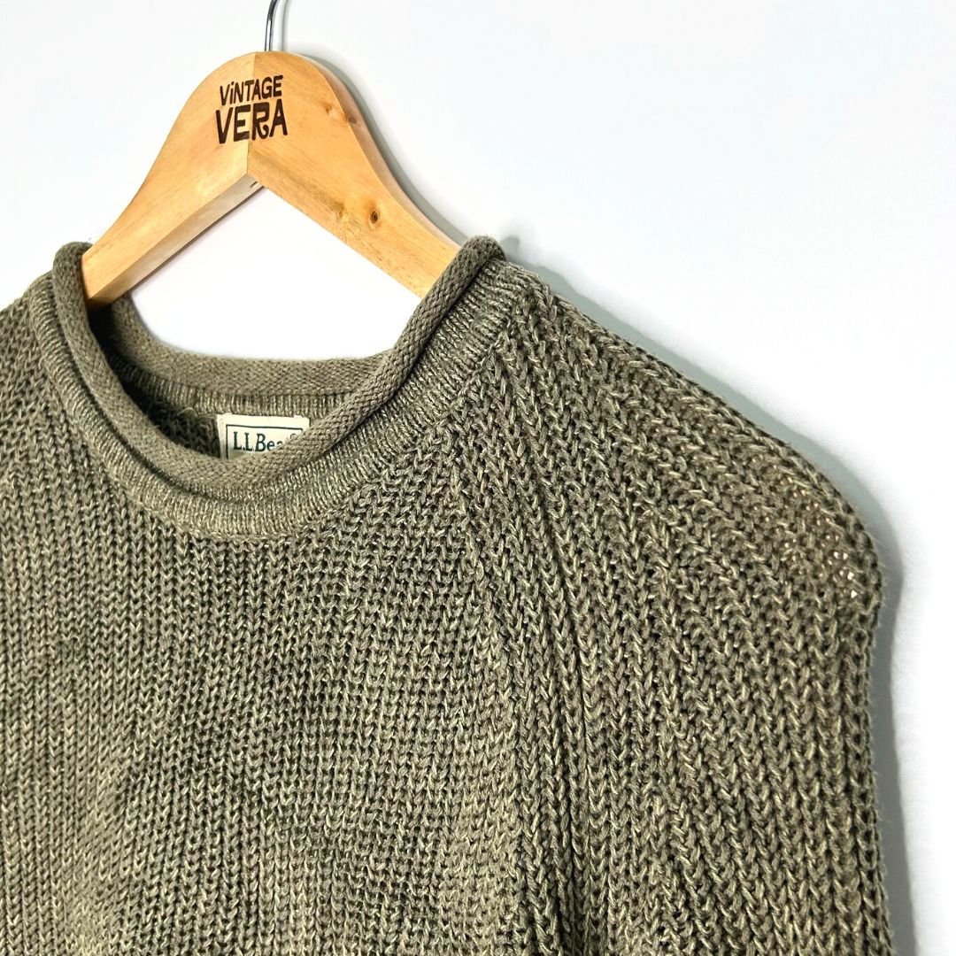 L.L. Bean Khaki Sweatshirt - VintageVera