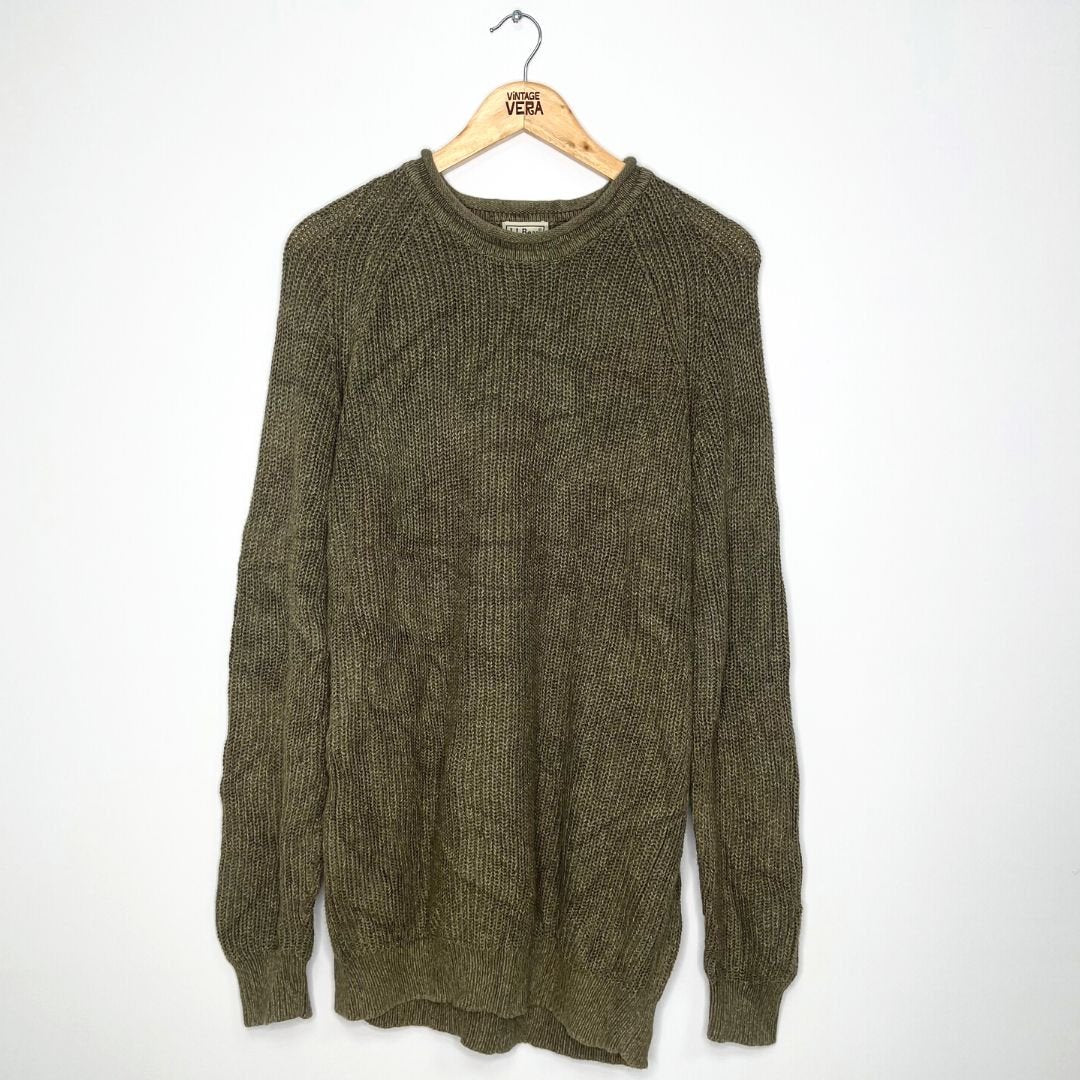 L.L. Bean Khaki Sweatshirt - VintageVera