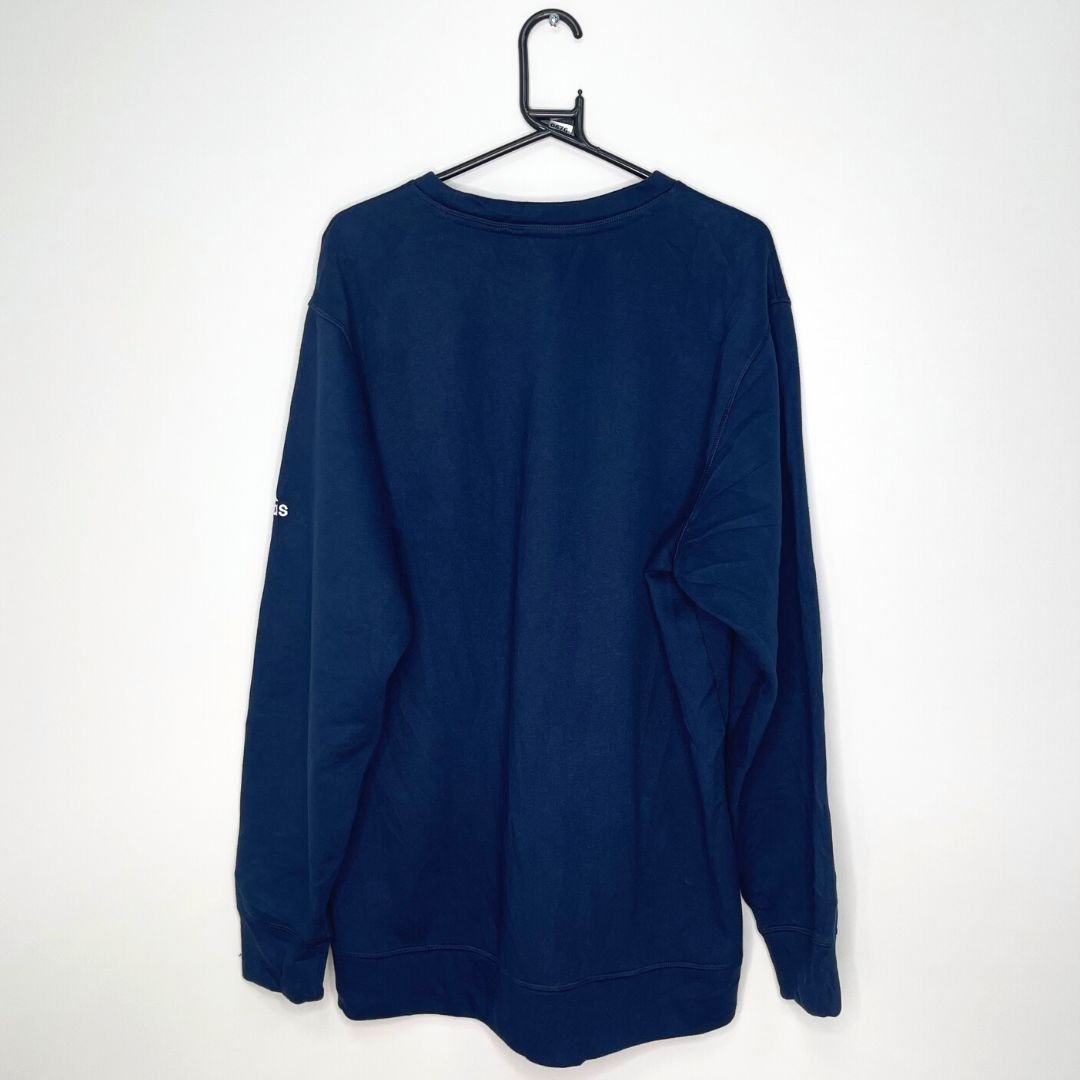 Navy Adidas Sweatshirt - VintageVera