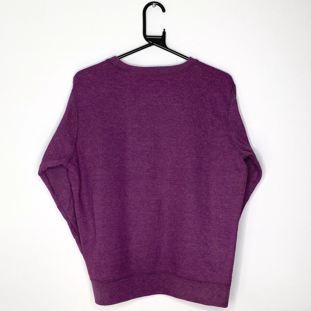 Nike 'Who's Your Daddy?' Purple Bootleg Sweatshirt - VintageVera