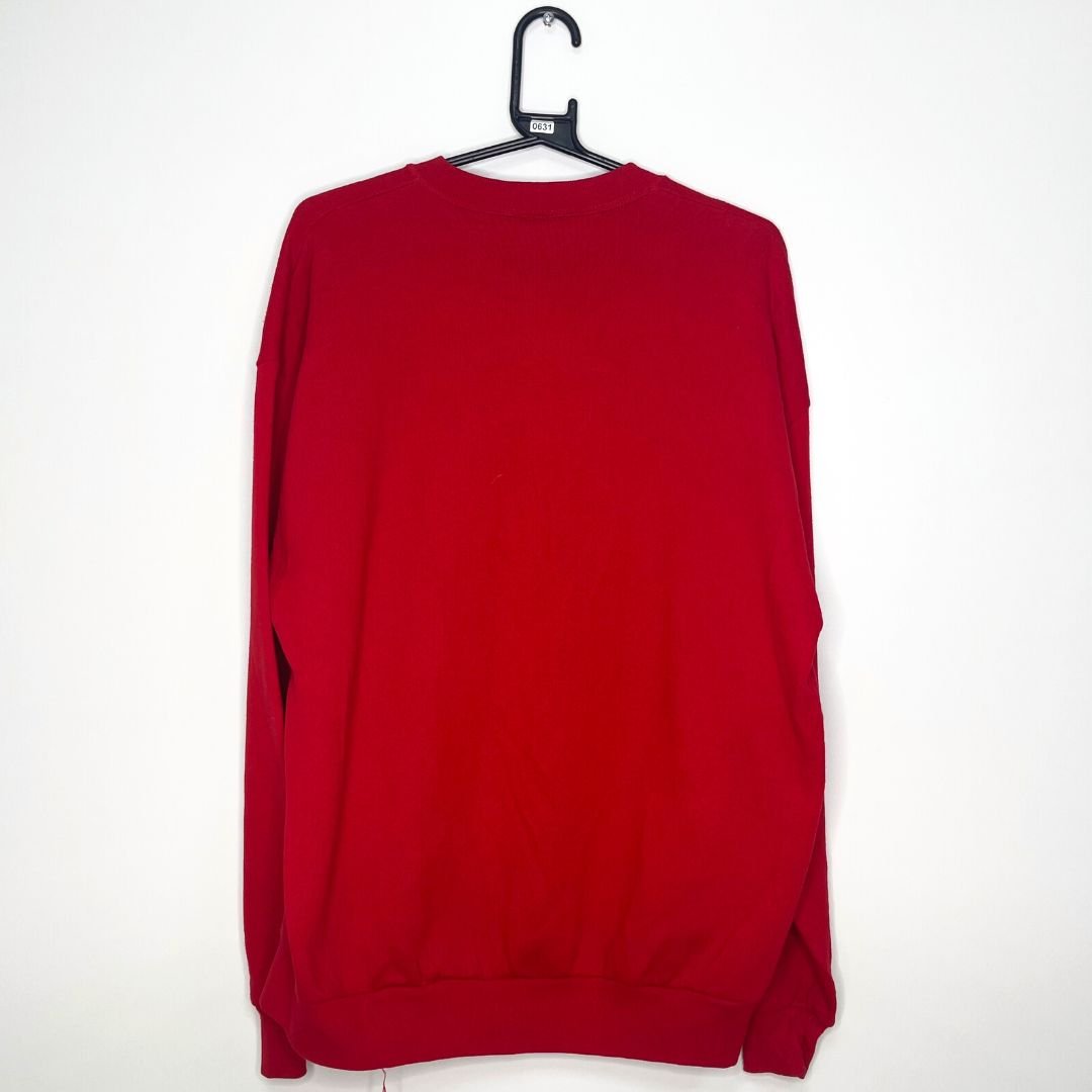 Red Chicago Bulls Sweatshirt - VintageVera