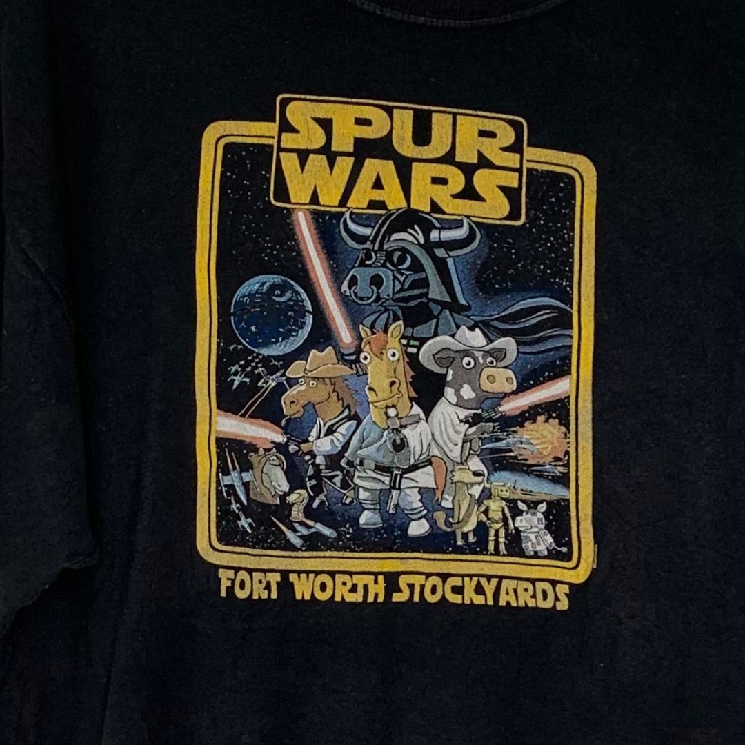 Short Sleeved "Spur Wars" Graphic T - VintageVera