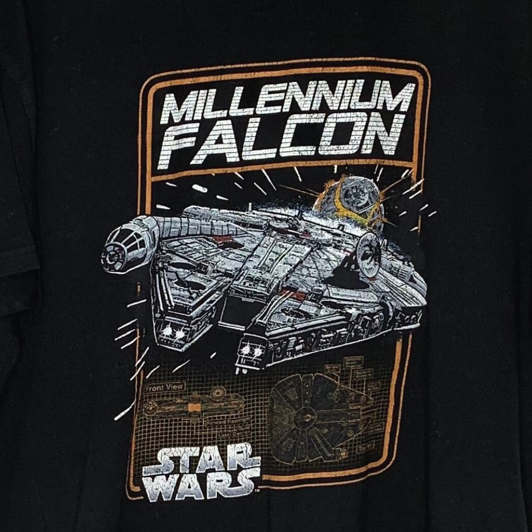 Star Wars Millennium Falcon Graphic T - VintageVera