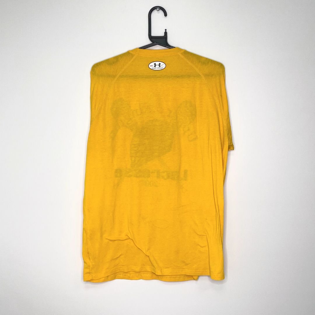 Yellow Under Armour Lacrosse T - VintageVera